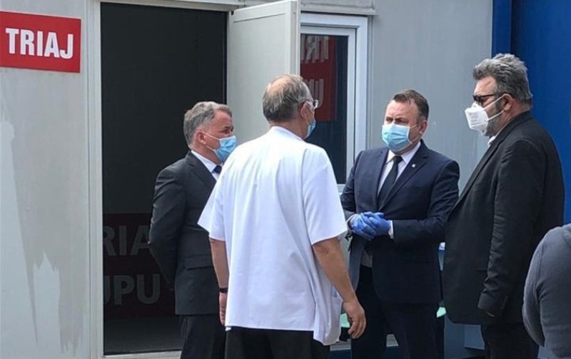Ministrul Sănătății la Spitalul Județean Botoșani „Eu am vrut să văd o realitate astăzi”