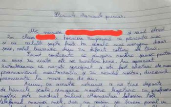 Scrisoarea care a emoționat până …
