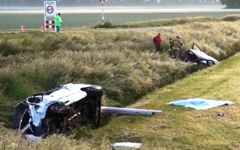 Accident cumplit cu un microbuz …