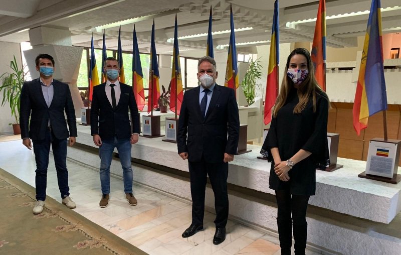 Centrul de Agrement Codrii de Aramă Botoșani, a avut parte de vizita a doi reprezentanți ai Ministerului Tineretului și Sportului - FOTO