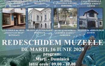 Muzeul Județean Botoșani se redeschide …