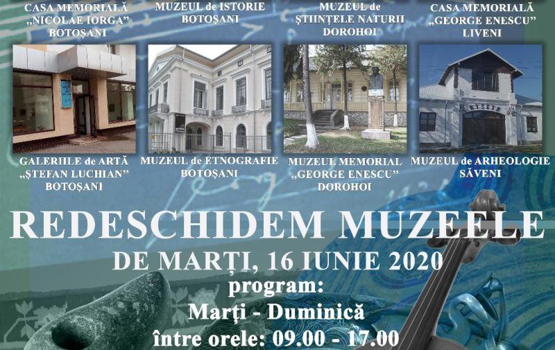 Muzeul Județean Botoșani se redeschide pentru public cu o expoziție-eveniment