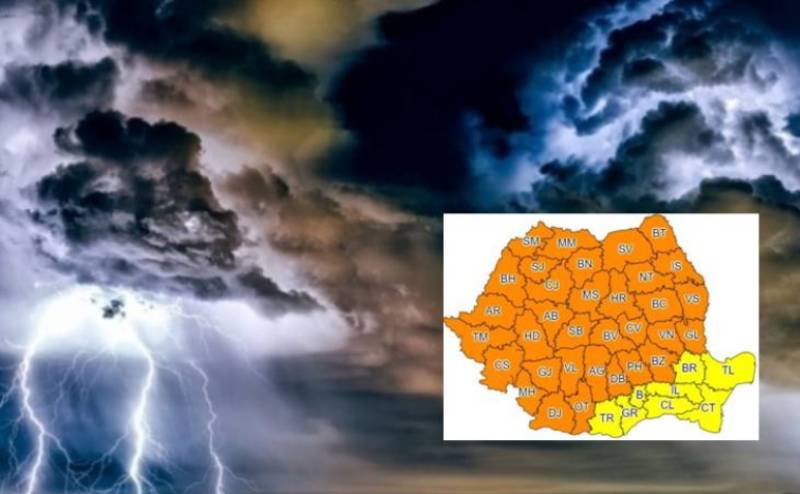 Fenomenele extreme au aruncat ţara în haos. Cod portocaliu în 75% din țară! O nouă ALERTĂ METEO anunțată de meteorologi