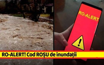 Cod Roșu de inundații transmis …