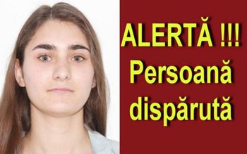 TÂNĂRĂ DISPĂRUTĂ: La doar cinci …