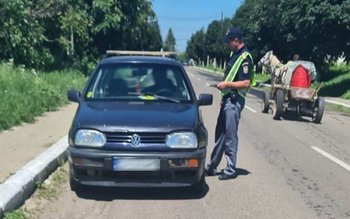 Botoşănean la volan sub influenţa …