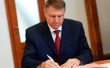 Iohannis a promulgat o lege …
