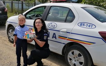 Surpriză făcută de polițiști pentru …