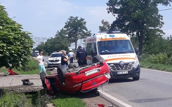 Accident GRAV la ieșirea din …