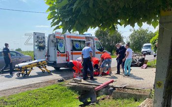 Bărbatul care s-a răsturnat cu …