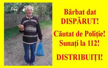 Alertă! Bătrân de 83 de …