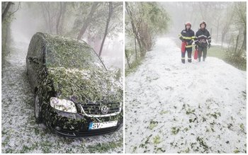Grindina a făcut prăpăd în …