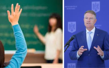 Klaus Iohannis „Școala nu va …