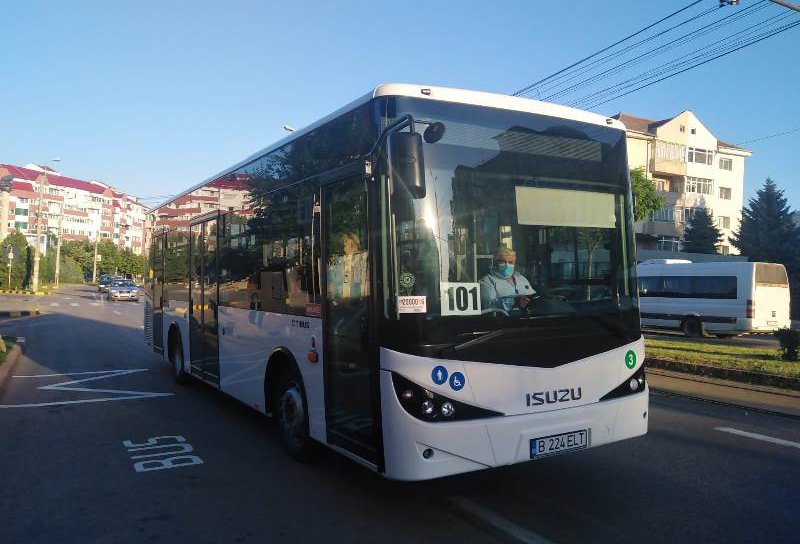 Început de august la Botoșani! Noile autobuzele au înlocuit tramvaiele