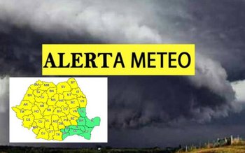 Alertă de ploi, grindină și …