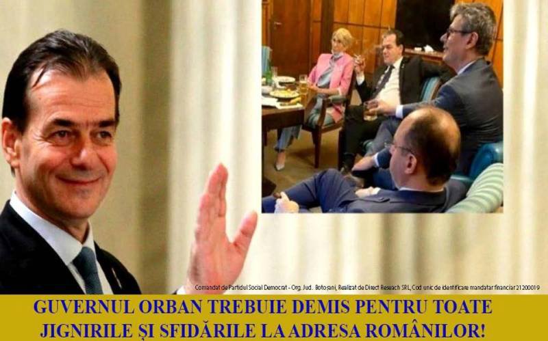 Toți parlamentarii PSD Botoșani votează moțiunea de cenzură pentru demiterea Guvernului Orban