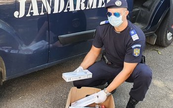Țigări confiscate de jandarmii botoșăneni …