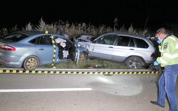 Accident pe un drum național …