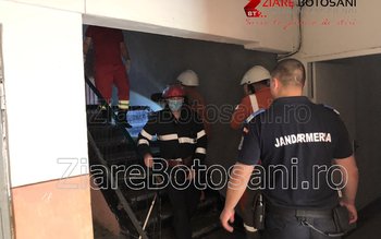 Panică într-un bloc din Dorohoi! …