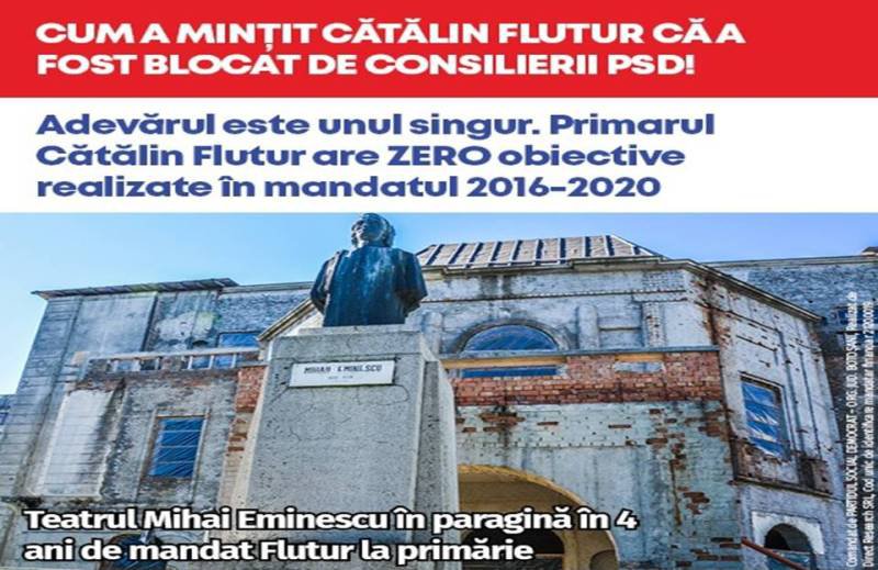 Cum a mințit Cătălin Flutur că a fost blocat de consilierii PSD