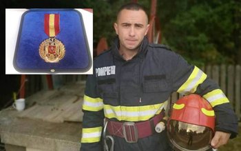 Pompier din Dorohoi recompensat de …
