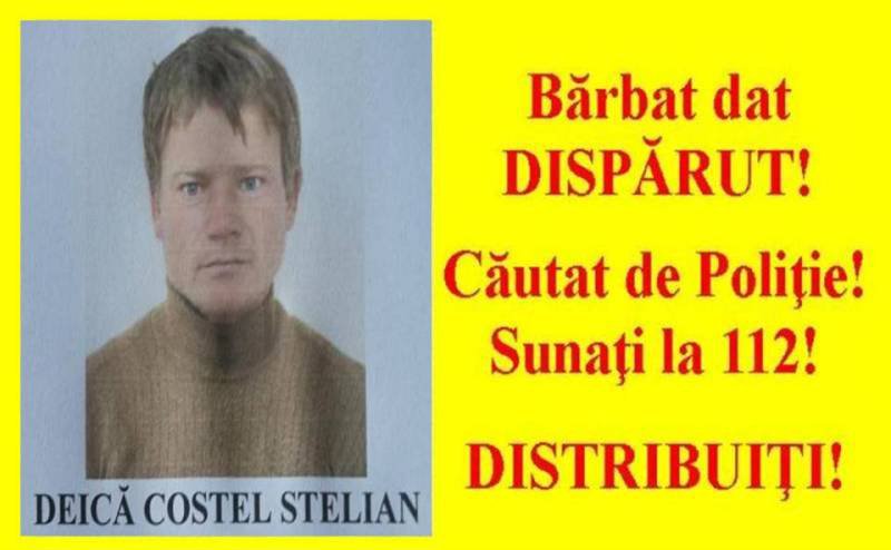 Botoșănean dispărut de o lună căutat de polițiști și de familie