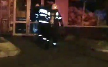 Incendiu puternic la un magazin …