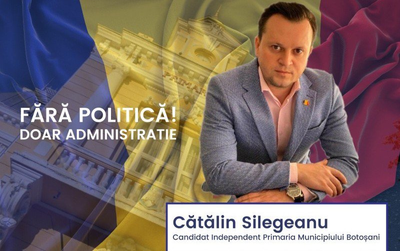Cătălin Silegeanu - candidat independent: Duminică ne decidem viitorul pentru următorii 4 ani