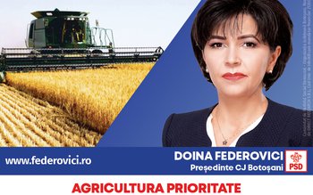 Doina Federovici: „La Consiliul Județean …