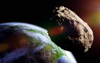 Întâlnire periculoasă. Un asteroid trece …