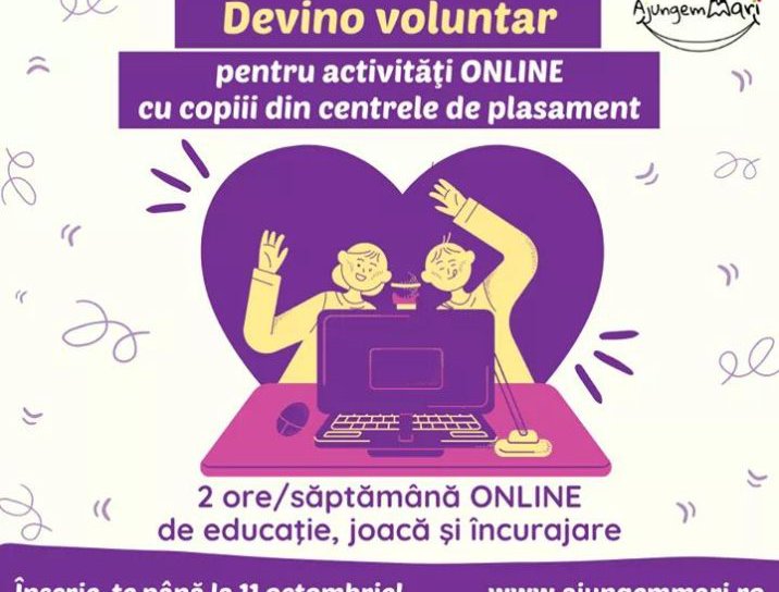 „Ajungem MARI” filiala Botoșani, caută voluntari de cursă lungă