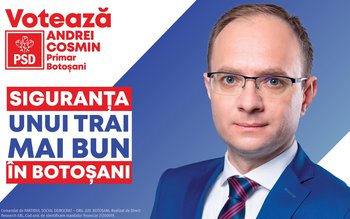 De ce să votezi Cosmin …