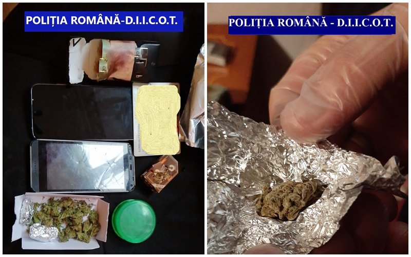 12 percheziții în municipiul Botoșani, la persoane bănuite de trafic de droguri - FOTO