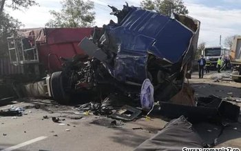 Accident violent în Iași! Impact …