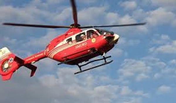 Botoșăneancă preluată de urgență de elicopterul SMURD de la Dorohoi