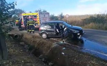 Accident la Cucorăni cu două …