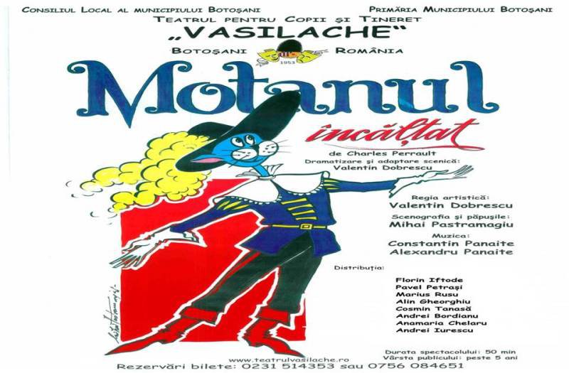 O reîntâlnire cu Motanul încălțat la Teatrul Vasilache