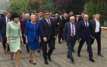 Viorica Dăncilă în vizită electorală …