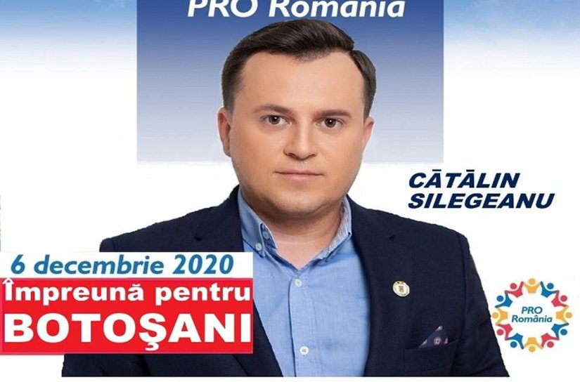 Cătălin Silegeanu Candidat Pro România la Camera Deputaților: Doar împreună putem schimba traiectoria județului Botoșani