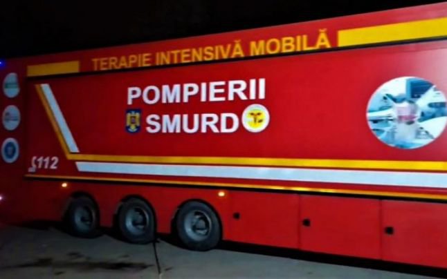 Unitate mobilă de terapie intensivă adusă la Botoșani