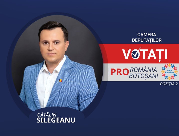 Cătălin Silegeanu: Voi lupta pentru investiții, fonduri și proiecte corecte pentru cetățenii județului Botoșani!
