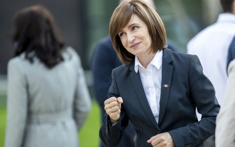 Maia Sandu a devenit prima femeie președinte din Republica Moldova