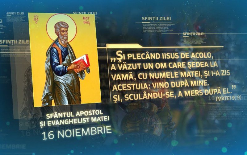 Sfânt mare celebrat astăzi, 16 noiembrie! Mulți copii îi poartă numele! Cui îi spunem La mulți ani!