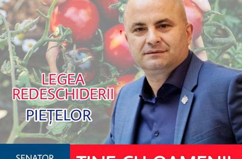 Lucian Trufin: „Domnilor liberali vă invit să faceți campanie electorală și în piețele agroalimentare – scuzați - pe lângă piețe că voi le-ați închis!