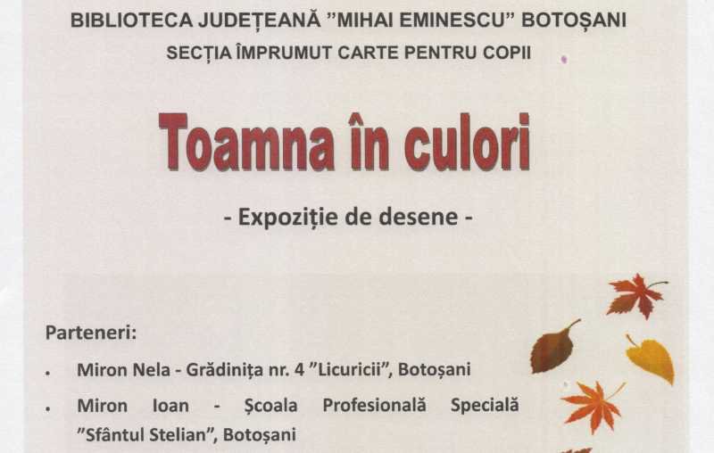 Expoziție virtuală organizată de Biblioteca Judeţeană Botoșani