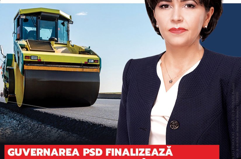 Doina Federovici: Guvernarea PSD finalizează drumurile Botoșani – Târgu Frumos și Botoșani - Ștefănești, așa cum a făcut și Botoșani - Suceava!