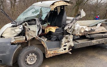 Accident la Baisa! Ciocnire violentă …