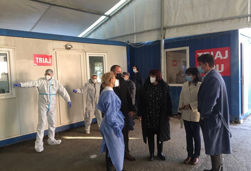 Pași concreți pentru modernizarea Unității de Primiri Urgențe a Spitalului Județean „Mavromati” Botoșani