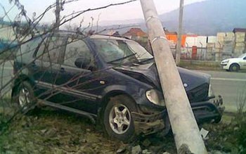 Beat și fără permis, un …