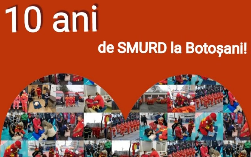 Zece ani de SMURD Botoșani – 10 ani în slujba vieții!